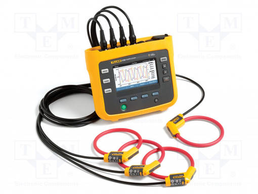 MITTARI: ENERGIALOGGERI - VÄRI,LCD TFT 4,3" - 198X167X90MM - Sähköverkostojen testerit ja mittarit - FLK-1736 - 1