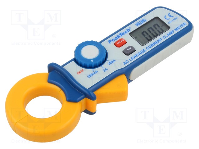 MITTARI: VUOTOVIRTA - DIGITAALINEN,PIHTIMÄINEN - LCD - ±(5%+8DIGIT) - Pihtimittarit - PKT-P1636 - 1