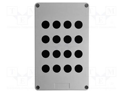 PAINIKEKOTELO - IP65 - X: 151MM - Y: 241MM - Z: 87MM - Kauko-ohjaimien painikekotelot - XAPA3116 - 1