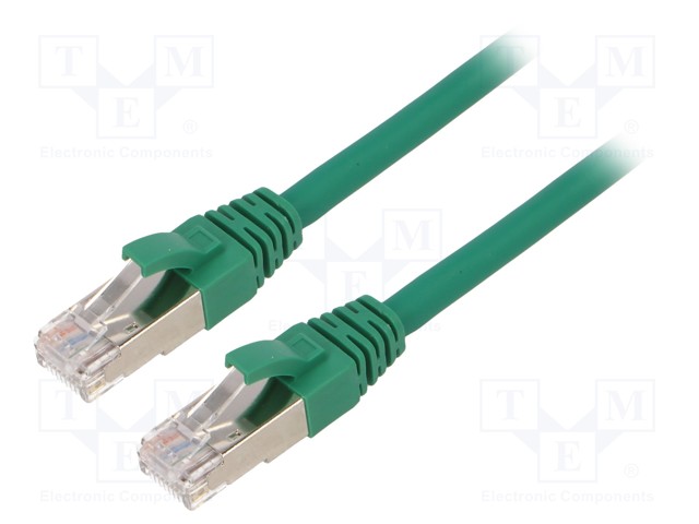 PATCH KAAPELI - ETHERLINE® CAT.6A,S/FTP - CAT: 6A - CU - 0,25M - RJ45 Ethernet kaapelit - ETH-24441346 - 1