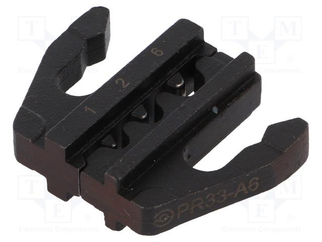 PURISTUSLEUAT - ERISTÄMÄTTÖMÄT PÄÄTTEET - 0,5÷6MM2 - 20AWG÷10AWG - Krimppauspihdit kaapelipäätteisiin - ER-PR33A6 - 1