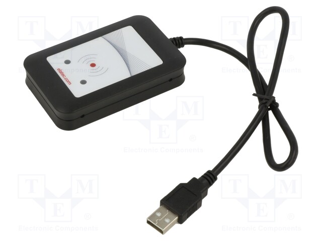 RFID-LUKIJA - 4,3÷5,5V - USB - ANTENNI - MITTA-ALUE: 100MM - 88X56X18MM - RFID-moduulit ja -lukijat - T4BT-BB4BEL6 - 1