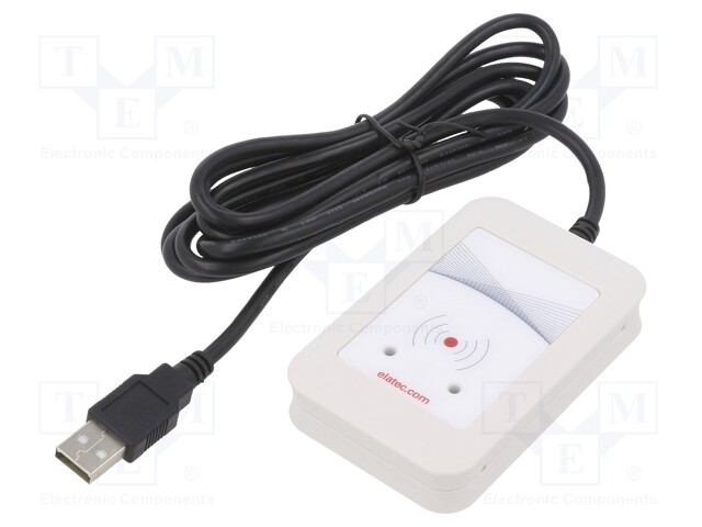 RFID-LUKIJA - 4,3÷5,5V - USB - ANTENNI - MITTA-ALUE: 100MM - 88X56X18MM - RFID-moduulit ja -lukijat - T4BT-FB2WEL6 - 1