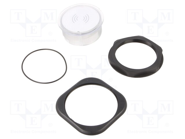 RFID-LUKIJA - 9÷30V - RS485,USB,WIEGAND - ANTENNI - MITTA-ALUE: 100MM - RFID-moduulit ja -lukijat - T4PK-B02TR6 - 1