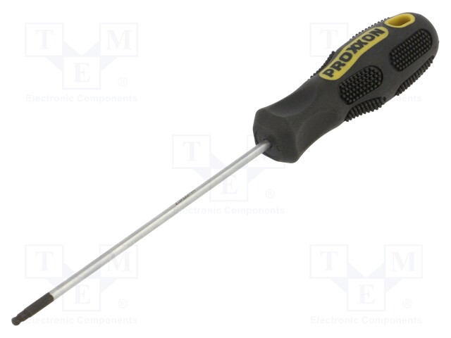 SCREWDRIVER: STANDARD - HEX KEY,SPHERICAL - HEX 2.5MM - Ruuvimeisselit ja sarjat - PR22206 - 1