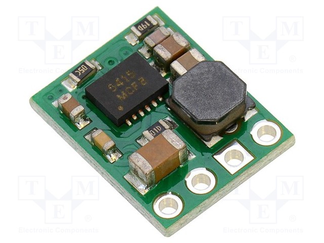 STEP DOWN MUUNNIN - LÄHTÖJÄNNITE 12V - TULOJÄNNITE 12,1÷36V - 500MA - 85÷93% - Virransyöttömuuntimet - POLOLU-2846 - 1