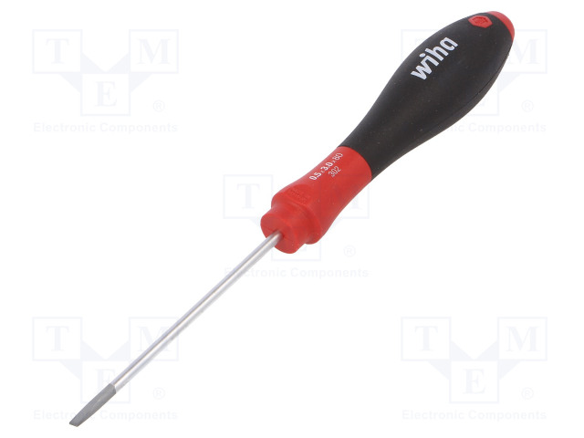 SCREWDRIVER: STANDARD - SLOT - 3X0.5MM - SOFTFINISH® - Ruuvimeisselit ja sarjat - WIHA.00686 - 1