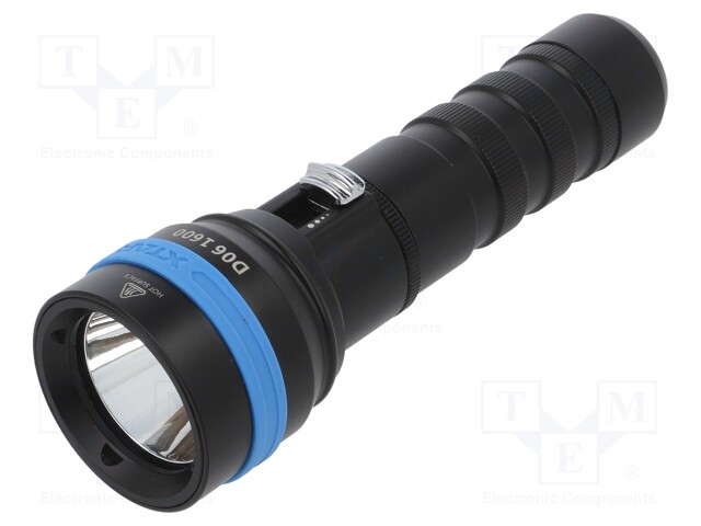 TASKULAMPPU: LED SUKELLUSLAMPPU - L: 152MM - 10LM,1600LM - Ø: 29÷45MM - Taskulamput ja otsalamput - XTAR-D06 - 1