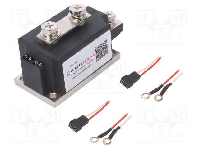 TYRISTORIMODUULI KAKSOISRIVI - 1,6KV - 260A - IFMAX: 408A - 52MM - Tyristorit ja Triacit - MTC-260-16 - 1