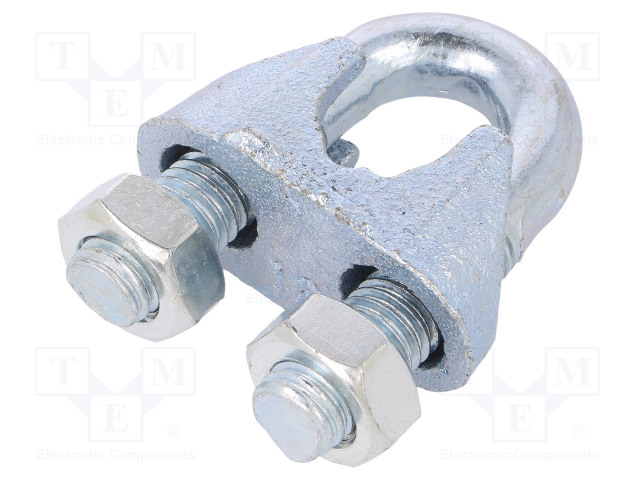 VAIJERILUKKO - TERÄS - KÖYSILLE - ØKÖYDEN: 16MM - SINKKI - Köysitarvikkeet ja vaijeritarvikkeet - D-ZL16 - 1