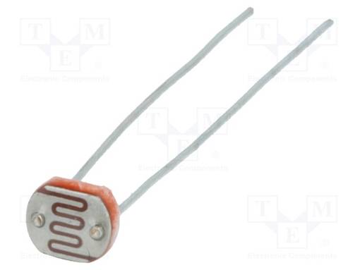 VALOVASTUS - 90MW - 2÷6KOHM - 540NM - THT - 100VDC - ØLED: 5MM - Metallikalvovastukset - PGM5506 - 1