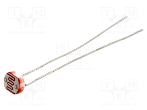 VALOVASTUS - 90MW - 5÷10KOHM - 540NM - THT - 100VDC - ØLED: 5MM - Metallikalvovastukset - PGM5516 - 1
