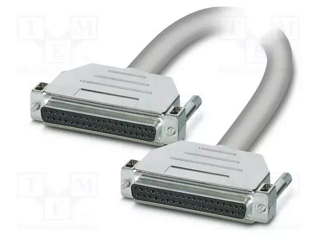 KAAPELI - D-SUB 37PIN PISTORASIA,MOLEMMIN PUOLIN - PVC - PIT: - Tietokonekaapelit ja -adapterit - 2902076 - 1