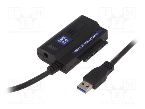 USB ADAPTERI SATA-PISTOKKEESEEN - 1,2M - 5GBPS - Tietokonetarvikkeet - muut - DA-70326 - 1