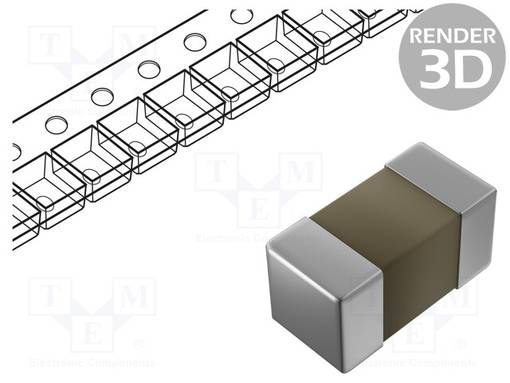 KERAAMINEN KONDENSAATTORI - MLCC - 10UF - 6,3V - X5R - ±20% - SMD - 0402 - MLCC SMD kondensaattorit - MC02MTX6V3106 - 1