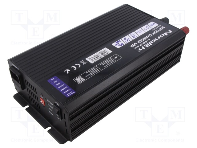 AKKULATURI - AGM,GEL (GEELI),LYIJYHAPPO,LI-FEPO4 - 40A - Akkulaturit - QOLTEC-51956 - 1