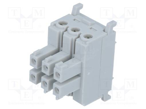 LIITIN: SUORAKULMA - MODUULI - VARIOCON - NAARAS - PIN: 6 - 250V - Erikoisliittimet - VC-TFS6 - 1
