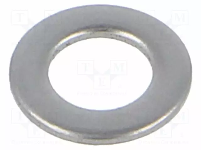 ALUSLEVY - PYÖREÄ - M4 - D=8MM - H=0,5MM - JOUSIPRONSSI - BN 6 - Aluslevyt ja prikat - B4BN6 - 1