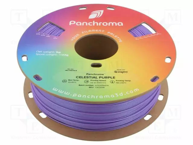 3D FILAMENTTI PLA - 1,75MM - CELESTIAL PURPLE - 190÷230°C - 1KG - 3D Filamentit - CA02016 - 1