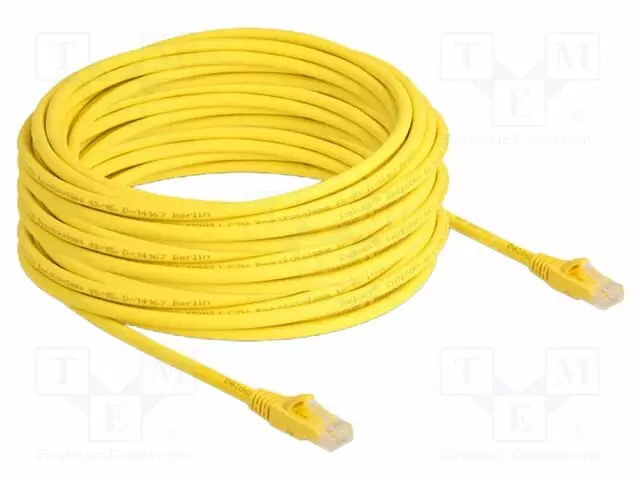 PATCH KAAPELI - U/UTP - CAT: 6A - RJ45-PISTOKE,MOLEMMIN PUOLIN - CU - RJ45 Ethernet kaapelit - DELOCK-80106 - 1