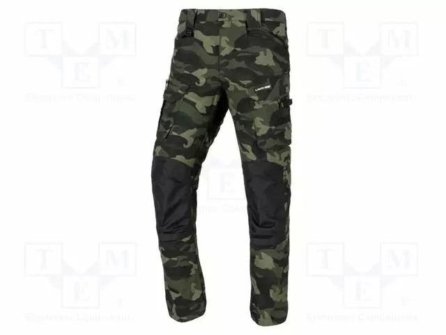 TYÖHOUSUT - KOKO: XXXL - MAASTOKUVIO,VIHREÄ - 255G/M2 - Työ- ja suojavaatteet - LAHTI-L4051906 - 1