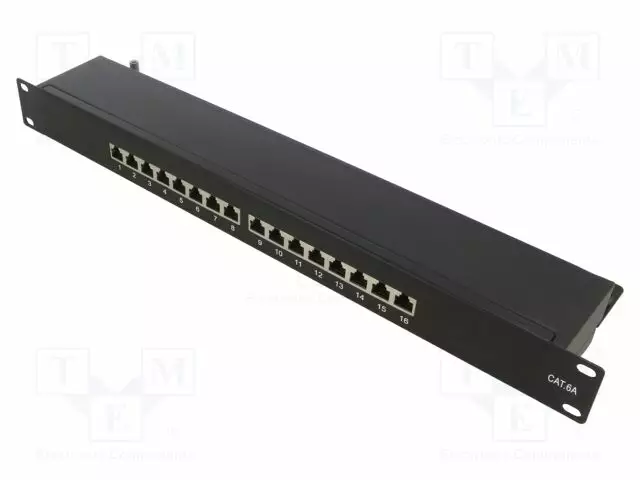 PATCH-PANEELI - RJ45 - 44MM - RJ liittimet - LOG-NP0076 - 1