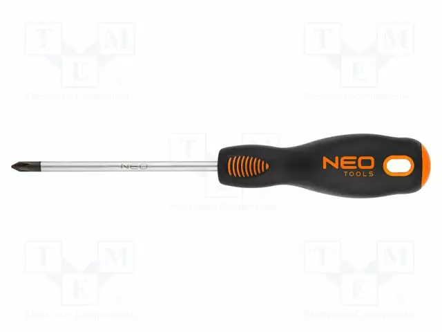 SCREWDRIVER: STANDARD - PHILLIPS - PH1 - 75MM - Ruuvimeisselit ja sarjat - NEO-04-006 - 1