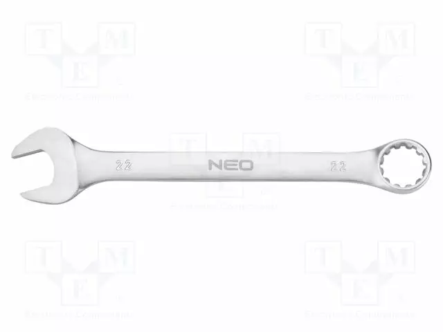WRENCH: COMBINATION SPANNER - DOUBLE-SIDED - 22MM - L: 260MM - Vääntötyökalut ja kiintolenkit - NEO-09-666 - 1