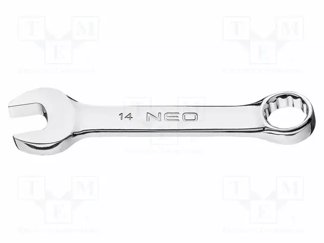 WRENCH: COMBINATION SPANNER - DOUBLE-SIDED - 14MM - L: 113MM - Vääntötyökalut ja kiintolenkit - NEO-09-766 - 1