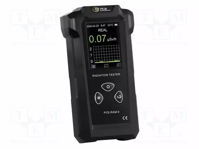 MITTARI: SÄTEILY - LCD 2,4" - 0÷1000USV/H - MITT.TARKK: ±15% - Muut erikoismittalaitteet - PCE-RAM6 - 1