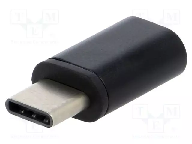 ADAPTERI - USB 2.0 - USB B MICRO NAARASLIITIN,USB C PISTOKE - USB kaapelit ja adapterit - AK-AD-46 - 1