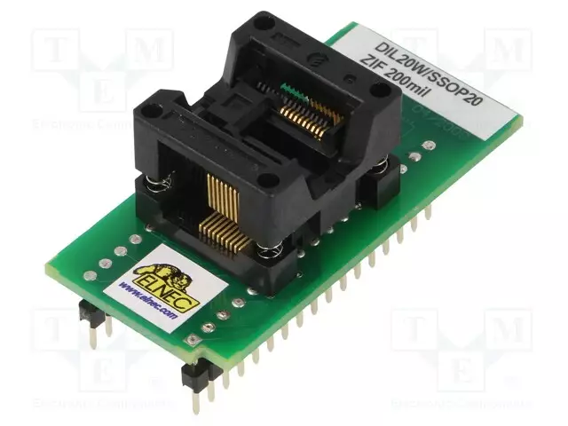 ADAPTERI: DIL20W-SSOP20 - Ohjelmointilaitteet - 70-0946 - 1