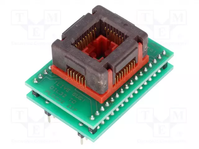 ADAPTERI: DIL32-PLCC32 - Ohjelmointilaitteet - 70-0036 - 1