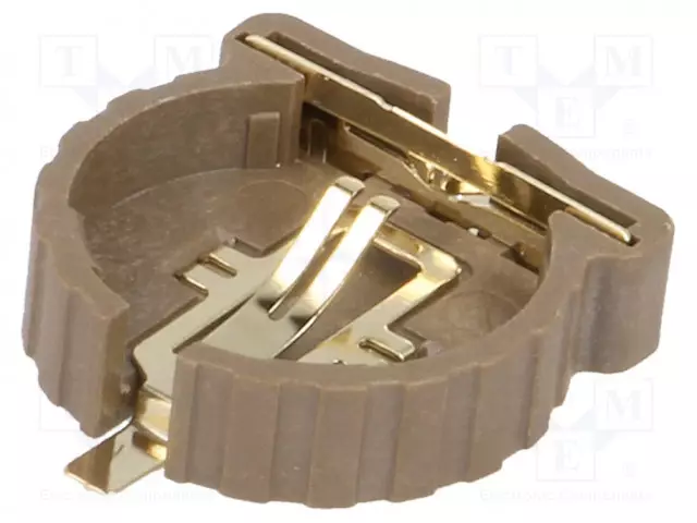 ALUSLEVY - BR1220,CR1220 - PAR.M: 1 - VAAKASUORA,SMD - H: 4MM - Ø: 12MM - Paristopitimet, liittimet ja tarvikkeet - KEYS1056 - 1