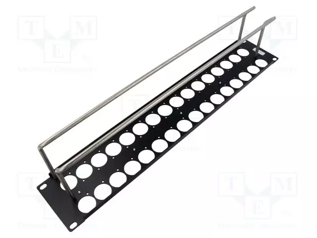 ASENNUSADAPTERI - PATCH PANEL - RUUVATTU - 19X24MM - RUUVIKIERRE: M3 - XLR liittimet ja tarvikkeet - CP30156 - 1