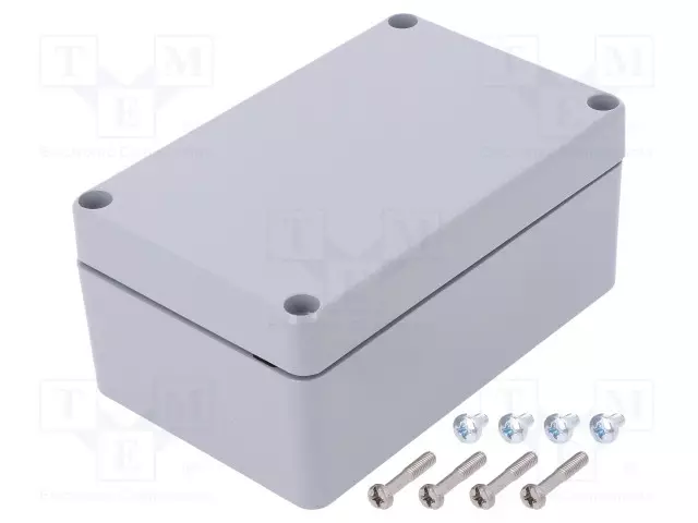 ASENNUSKOTELO - X: 81MM - Y: 127MM - Z: 57MM - ALN - ALUMIINI - Yleiskäyttöiset kotelot - ALN081306 - 1