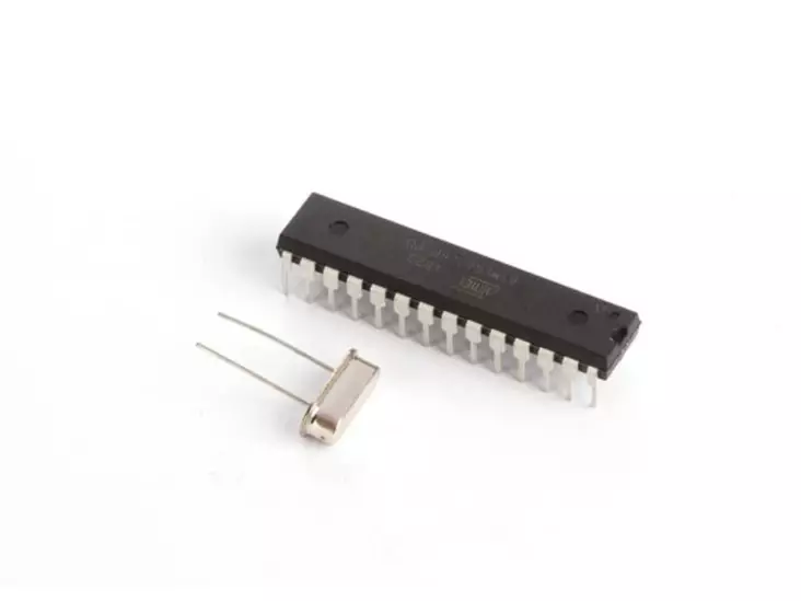ATMEGA328P MCU IC ARDUINO® UNO BOOTLOADERILLA JA 16 MHz KITEELLÄ - Arduino moduulit - WPB416 - 1