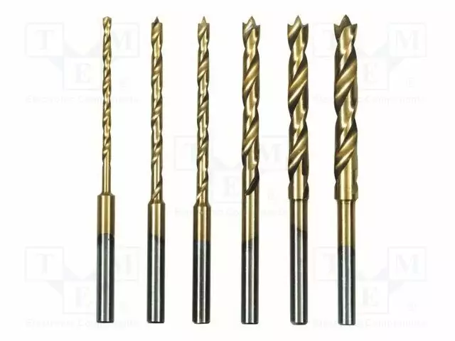 PORASETTI - METALLIIN - HSS PIKATERÄS - 6KPL - Poranteräsarjat - PR28876 - 1