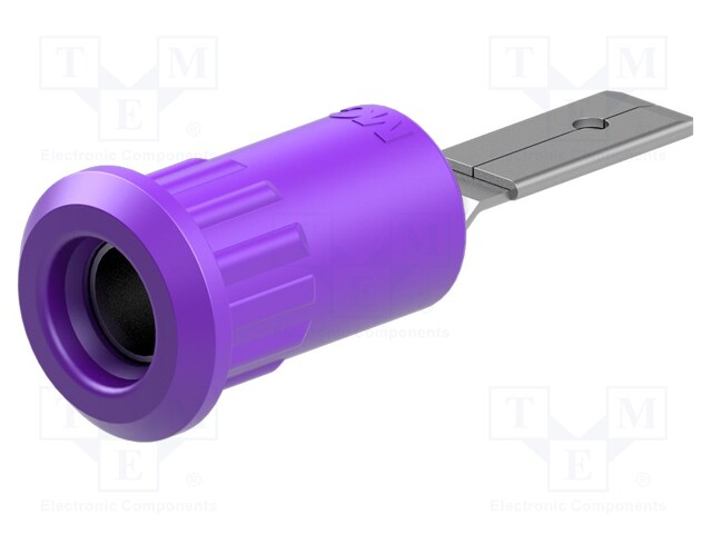 LABORATORY CONNECTOR: 4MM BANANA - SOCKET - 30VAC - 60VDC - 25A - Banaanijatkoliittimet - EB4-IFAN-26 - 1