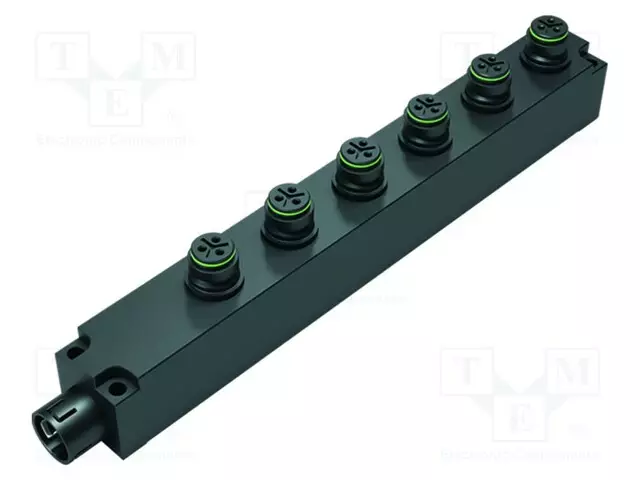 720 - 7A - 250V - IP67 - PAINETTU - LIITOKSET: PRONSSI - PA66 - Erikoisliittimet - 72-9143-000-06 - 1