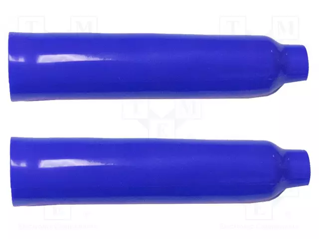 ERISTIN - SININEN - PVC - 107MM - 2KPL - Krokotiili klipsit - BU-43PR-6 - 1
