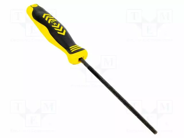 FILE - 2ND CUT - ROUND - BI-COMPONENT PLASTIC HANDLES - 150MM - Viilat, raapat - CK-T0083A6 - 1