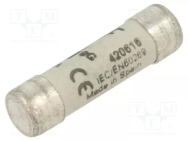 16A - 400VAC - GG - 8X31MM - Sulakkeet 8x31 mm - 420616 - 1