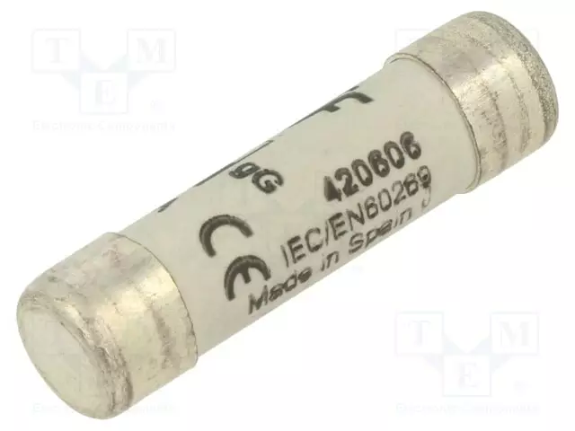 6A - 400VAC - GG - 8X31MM - Sulakkeet 8x31 mm - 420606 - 1