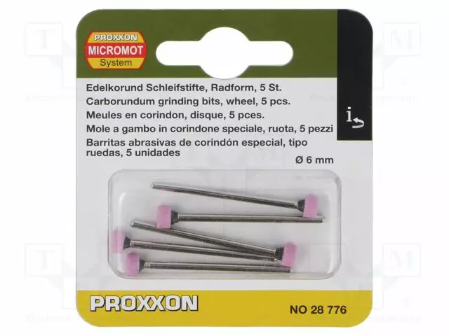 HIOMAKIVET - Ø: 6MM - Ø: 2,35MM - 5KPL - Poratarvikkeet - PR28776 - 1