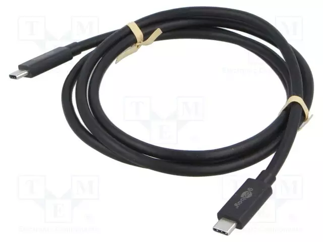 KAAPELI - THUNDERBOLT 3,THUNDERBOLT 4,USB 2.0,USB 4.0 - 1,2M - USB kaapelit ja adapterit - GOOBAY-74376 - 1