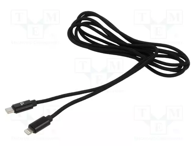 KAAPELI - USB 2.0 - APPLE LIGHTNING-PISTOKE,USB C PISTOKE - 1,8M - USB kaapelit ja adapterit - CCDB-MUSB2B-CMLM-6 - 1
