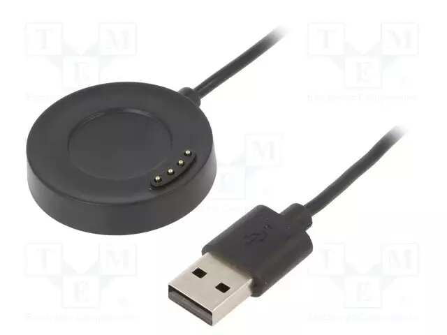 KAAPELI: ÄLYKELLON LATAAMISEEN - XIAOMI - 1M - 1A - MUSTA - USB kaapelit ja adapterit - AK-SW-16 - 1