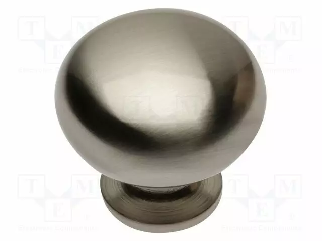 KNOB - Ø: 32.5MM - H: 30.5MM - STEEL - BERGAMO - PLATING: GALVANIZED - Sormiruuvit ja nupit - GTV-GS-BERGA-1-06 - 1