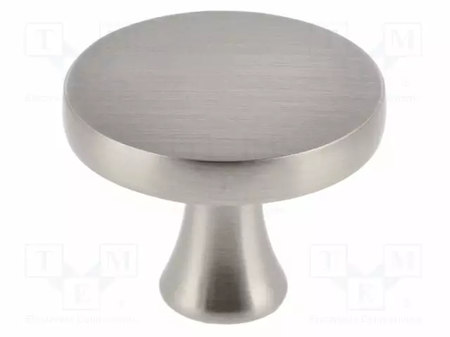 KNOB - Ø: 33.5MM - H: 26MM - ZAMAK - DUNE - PLATING: GALVANIZED - FURNITURE - Sormiruuvit ja nupit - GTV-GZ-DUNE-1-06 - 1